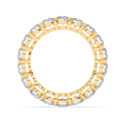 Round Eternity Gallery Ring 0.25