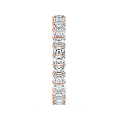 Round Eternity Prong Ring 0.10