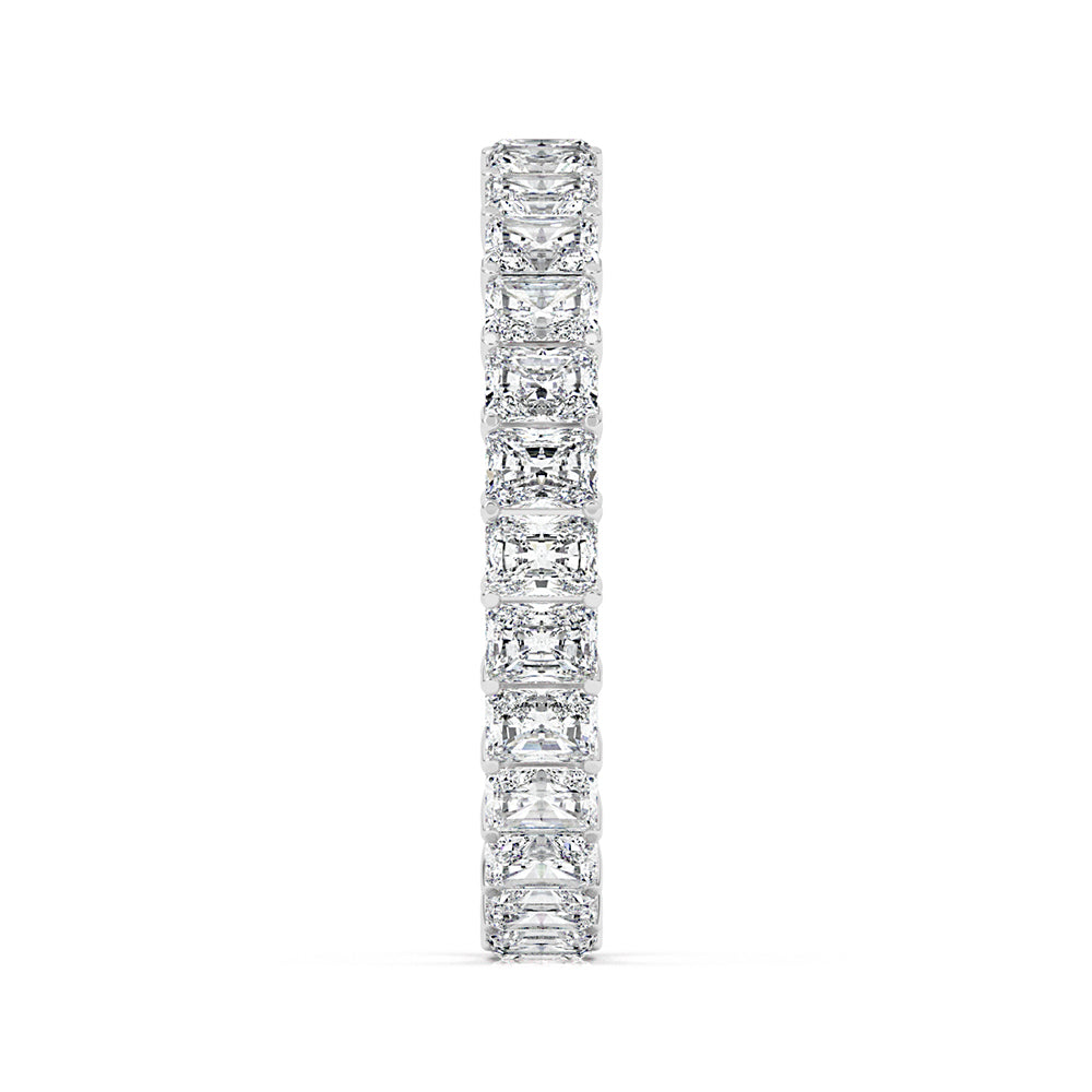 Round Eternity Prong Ring 0.10