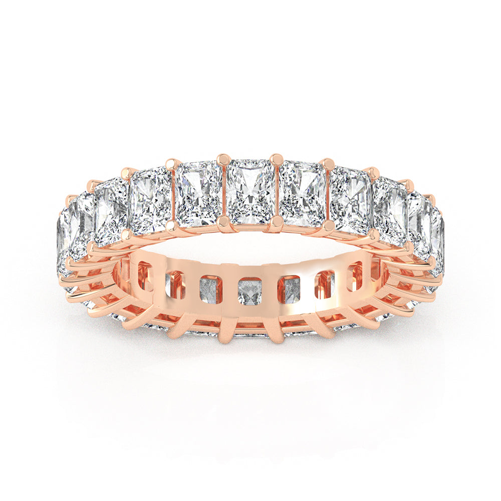 Radiant Eternity Gallery Ring 0.25