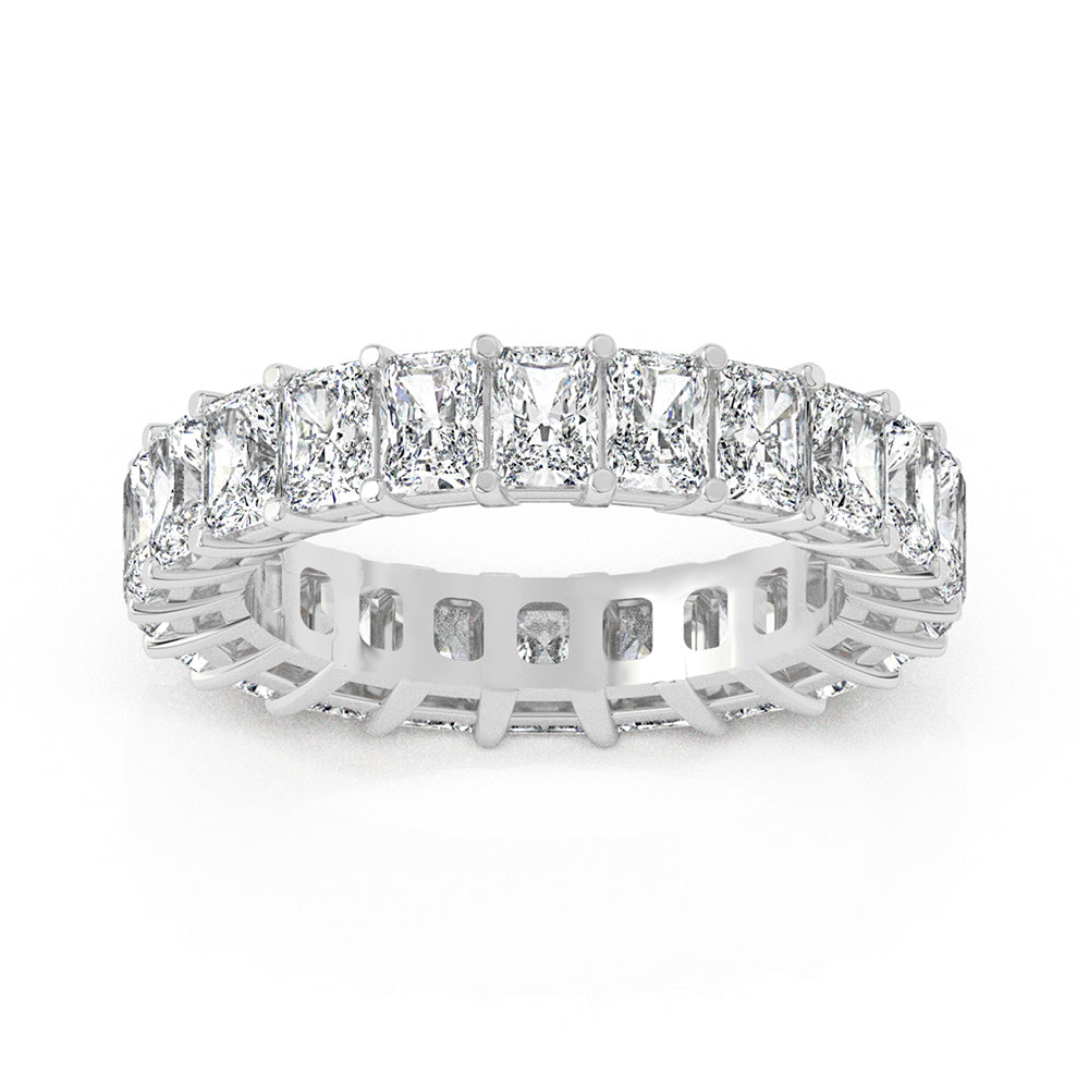 Radiant Eternity Gallery Ring 0.25