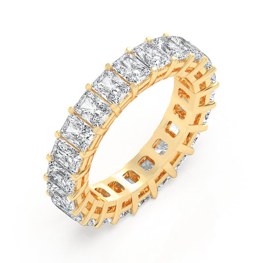 Radiant Eternity Gallery Ring 0.25