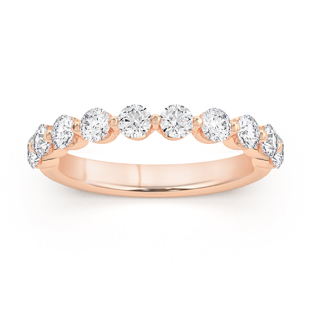 Floating Wedding Band 1.0 ctw