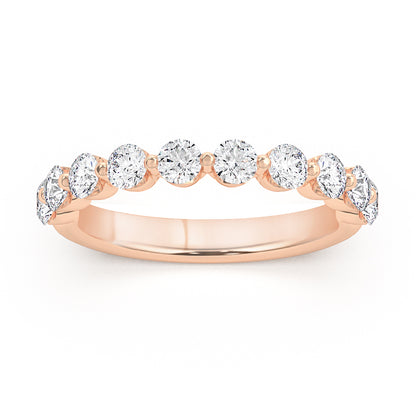 Floating Wedding Band 1.0 ctw