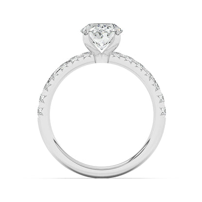 Claw Prongs Engagement Ring 0.4 ctw