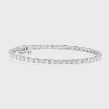 Oval Tennis Bracelet 5 ctw