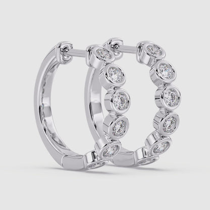 Round Hoops 0.85 ctw