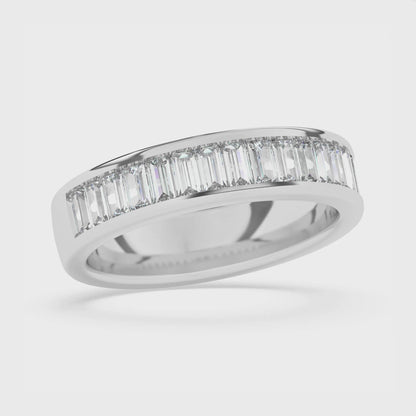 Half Eternity Baguette Band 0.88 ctw