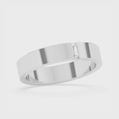 Men's Baguette Band 0.11 ct