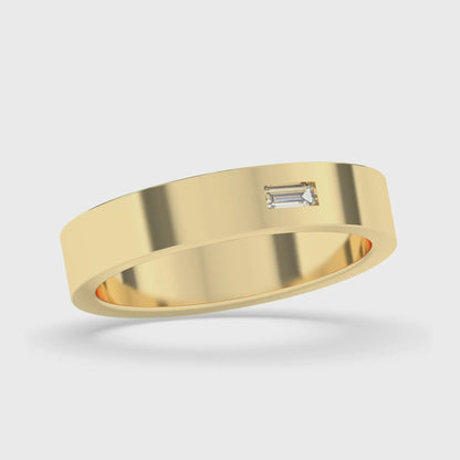 Men's Baguette Band 0.11 ct