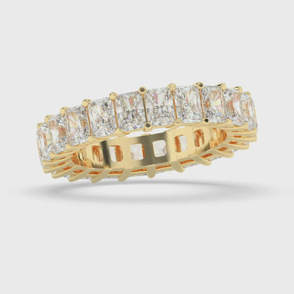 Radiant Eternity Gallery Ring 0.25