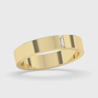 Men's Baguette Band 0.11 ct