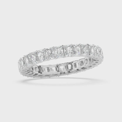 Round Eternity Prong Ring 0.10